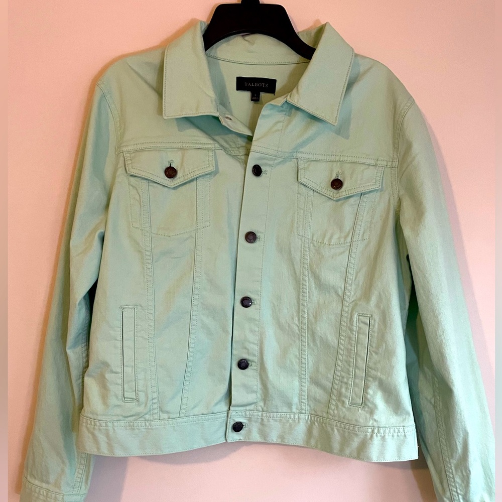 Talbots Jean Jacket